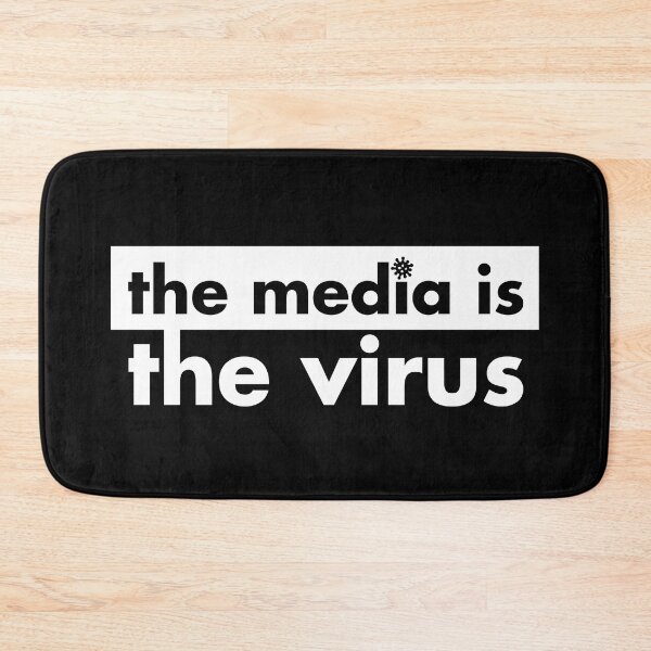 Item preview, The Media is the Virus designed and sold by bone apart.