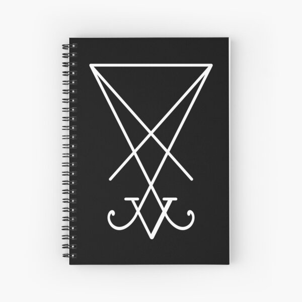 Sigil of Lucifer Spiral Notebook