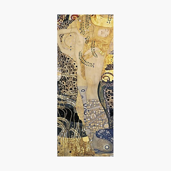 Item preview, Gustav Klimt - Water Serpents , 1907 designed and sold by artcenter.