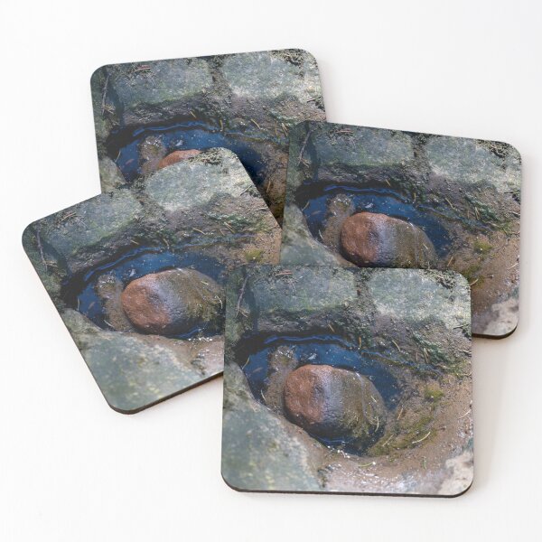 Item preview, water hole with millstone designed and sold by OskiOnTour.