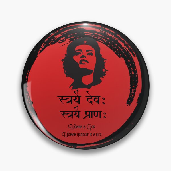 Item preview, Woman is God sanskrit quote shloka feminine designed and sold by creatiwhizz.