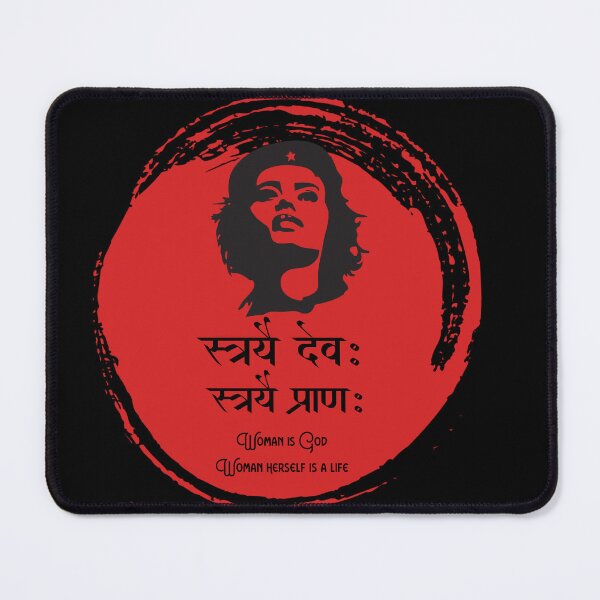 Item preview, Woman is God sanskrit quote shloka feminine designed and sold by creatiwhizz.