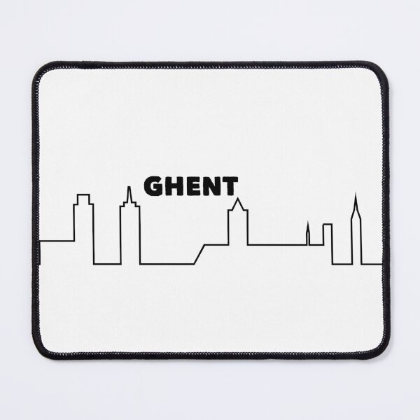 Item preview, The skyline of the city of Ghent in Flanders, Belgium designed and sold by RickTellon.