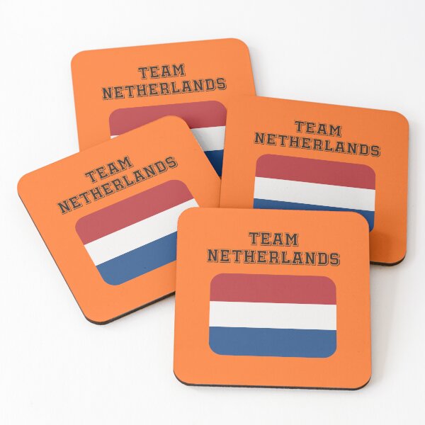 Item preview, Qatar Football soccer team Netherlands  designed and sold by DesignsbyMona.