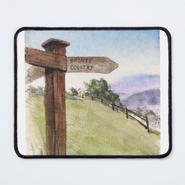 Item preview, Brontë Country Signpost designed and sold by OnHeathAndMoor.