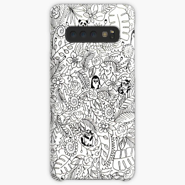 Waldabenteuer - Wimmelbild Samsung Galaxy Leichte Hülle