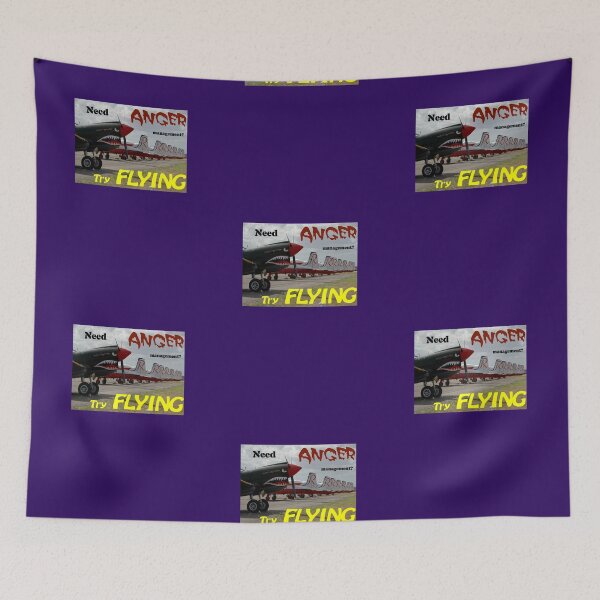 Item preview, Need Anger Management? Try Flying. designed and sold by muz2142.