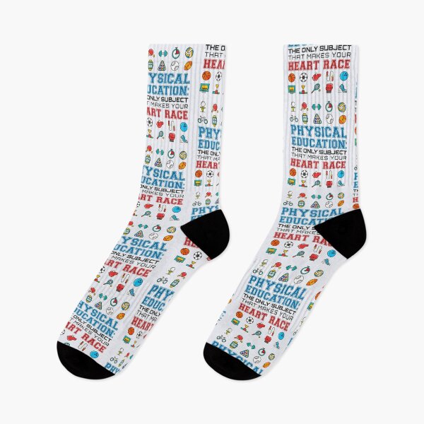 Item preview, PE Teacher Physical Education Makes Your Heart Race designed and sold by jaygo.