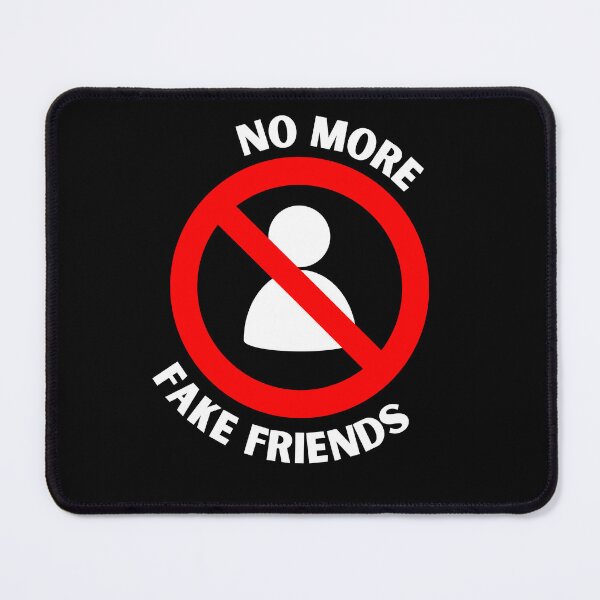 Item preview, No More Fake Friends  designed and sold by Thetruemo.