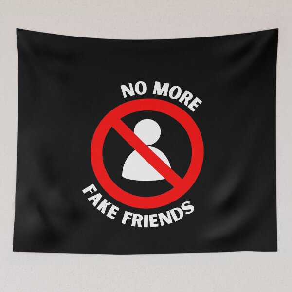 Item preview, No More Fake Friends  designed and sold by Thetruemo.
