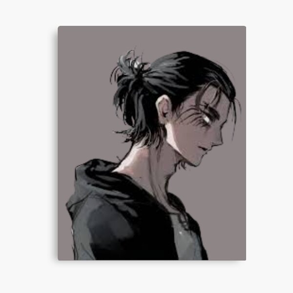 "Eren Yeager is the strongest anime character, attack on Titan " Canvas
