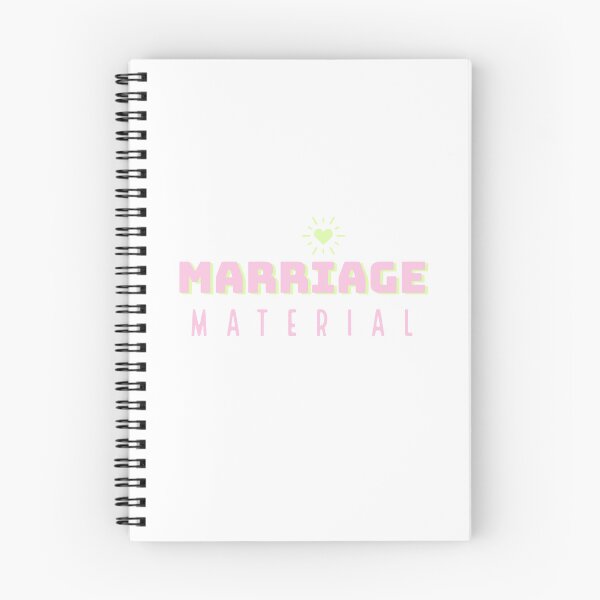 Item preview, MARRIAGE MATERIAL - WEDDING - WEDDING STICKERS - POSTCARD - FUNNY designed and sold by WeddingStuffArt.