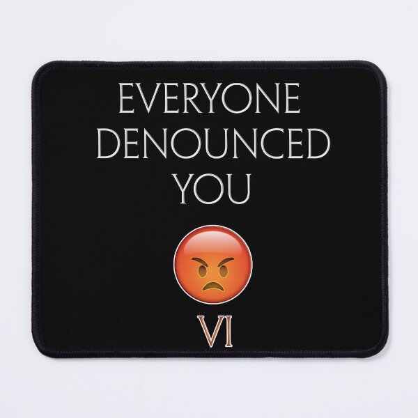 Item preview, Everyone Denounced You VI - Transparent (Black background) designed and sold by Image NDesign.