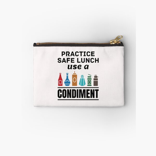 Item preview, Practice Safe Lunch Use a Condiment Funny Lunch Lady  designed and sold by jaygo.