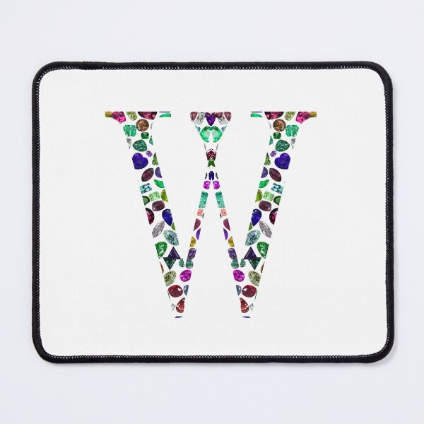Item preview, Letter W designed and sold by DigitalGemArt.