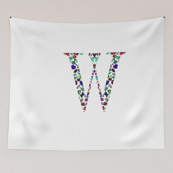 Item preview, Letter W designed and sold by DigitalGemArt.
