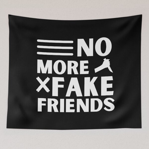 Item preview, No More Fake Friends  designed and sold by Thetruemo.