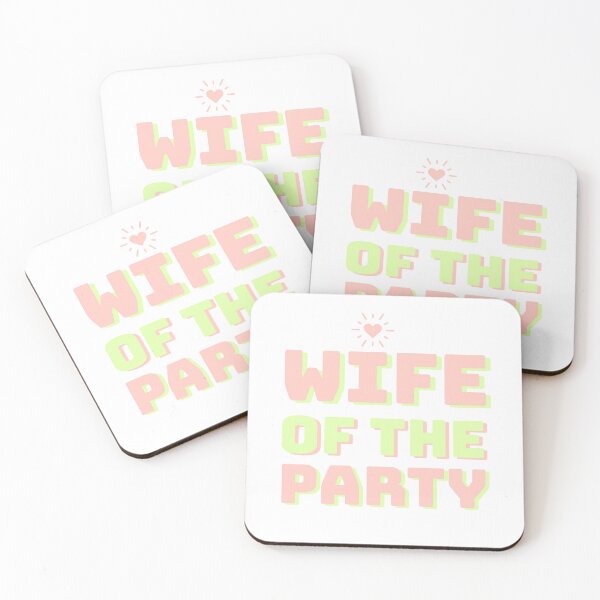 Item preview, WIFE OF THE PARTY - PARTY - FUNNY - WEDDING - TSHIT - GIFTS - TSHIRTS designed and sold by WeddingStuffArt.