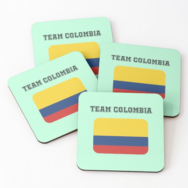 Item preview, Qatar Football soccer team Colombia  designed and sold by DesignsbyMona.