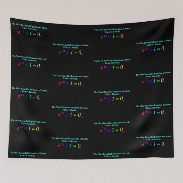 Item preview, Euler's Equation 4417 designed and sold by mandalafractal.