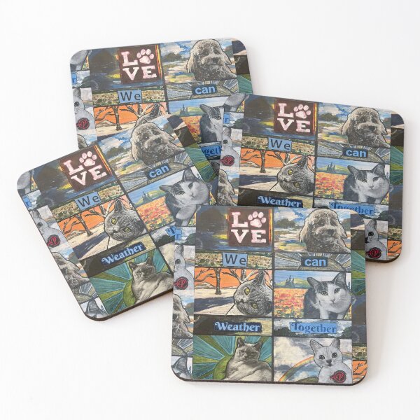 Item preview, We can weather together pet pals designed and sold by Artladyjen.