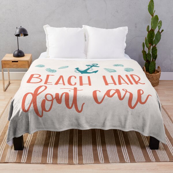 Item preview, Beach Hair Don't Care designed and sold by Southernmost Mercantile.