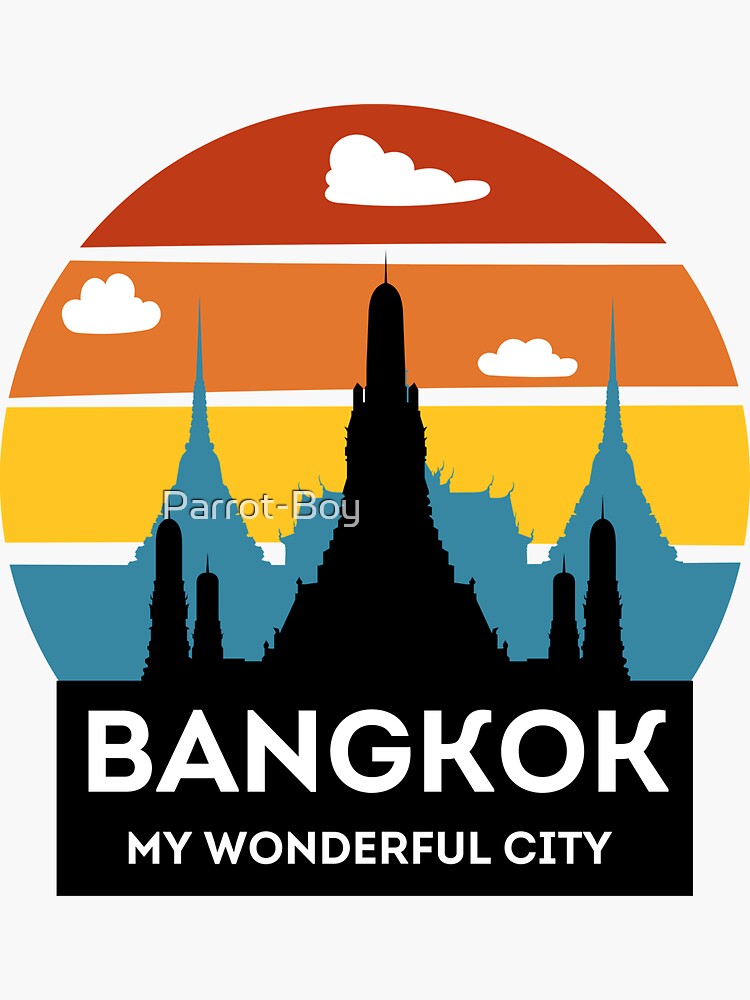 Bangkok sticker, City sticker