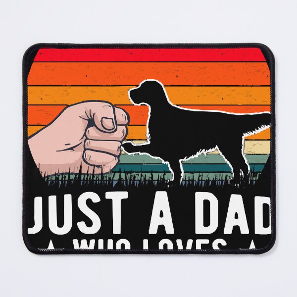 Item preview, Just A Dad Who Loves English Setters T-Shirt designed and sold by tawanaelik4k.