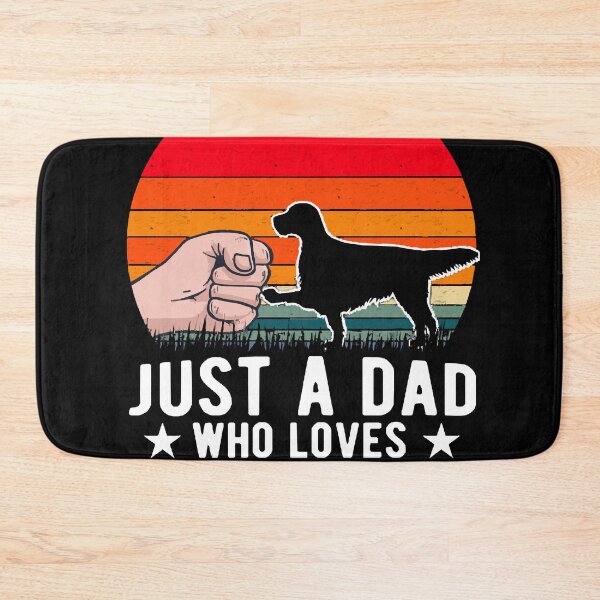 Item preview, Just A Dad Who Loves English Setters T-Shirt designed and sold by tawanaelik4k.