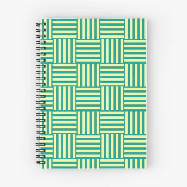 Aperçu de l'œuvre Motif de lignes rectangulaires jaunes et vertes | Rétro et bohème 14 créée et vendue par rsty11.