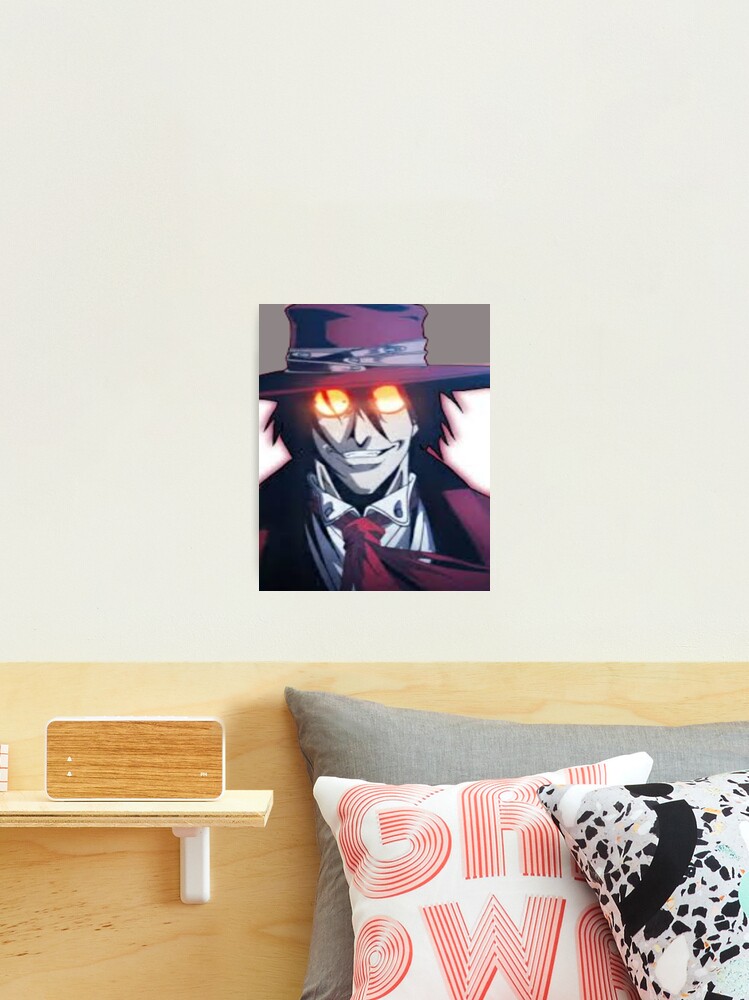 Alucard is the strongest anime character, hellsing Photographic Print for  Sale by SAMBA4STORE