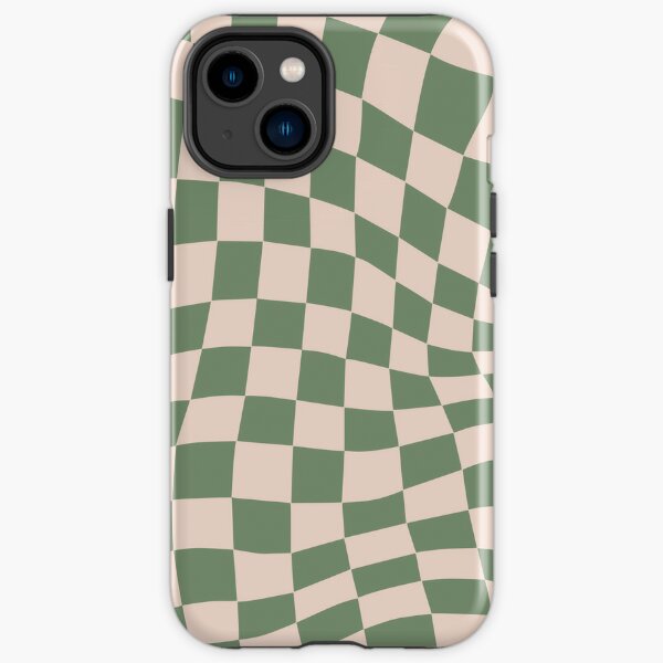 Light Green Checkered Phone Case iPhone Case