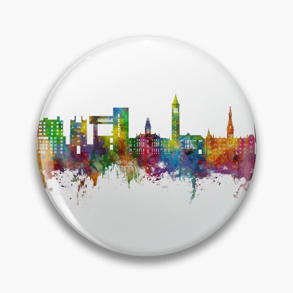 Item preview, Ithaca New York Skyline designed and sold by ArtPrints.