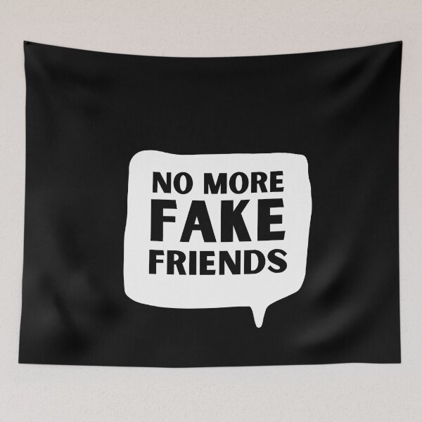 Item preview, No More Fake Friends  designed and sold by Thetruemo.