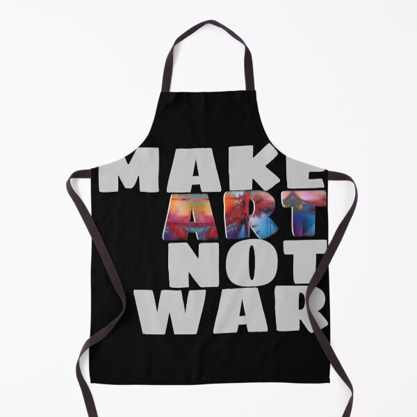 Item preview, Make Art Not War designed and sold by VanderWyst RE-Design.