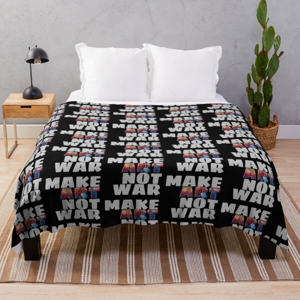 Item preview, Make Art Not War designed and sold by VanderWyst RE-Design.