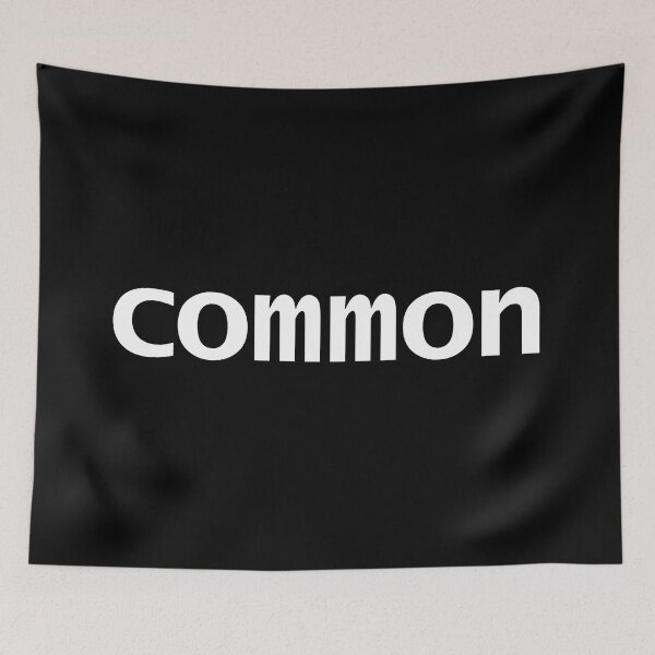 Item preview, Common Typography White Text designed and sold by ellenhenry.