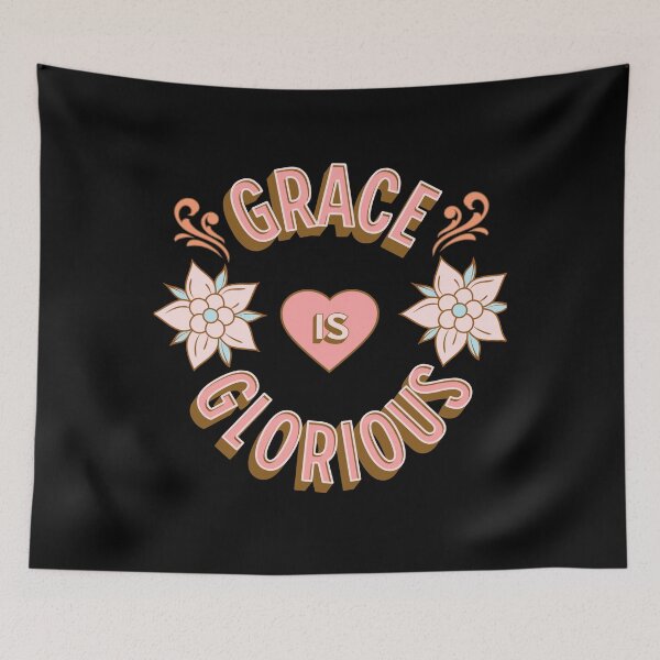 Artikelvorschau, Grace is Glorious - Vornamen - Geburtstagsgeschenke - Alliterationsfans entworfen und verkauft von epicthoughts.