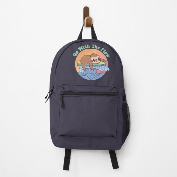 Item preview, Cute Sloth On Surfboard, Go With The Flow designed and sold by rustydoodle.