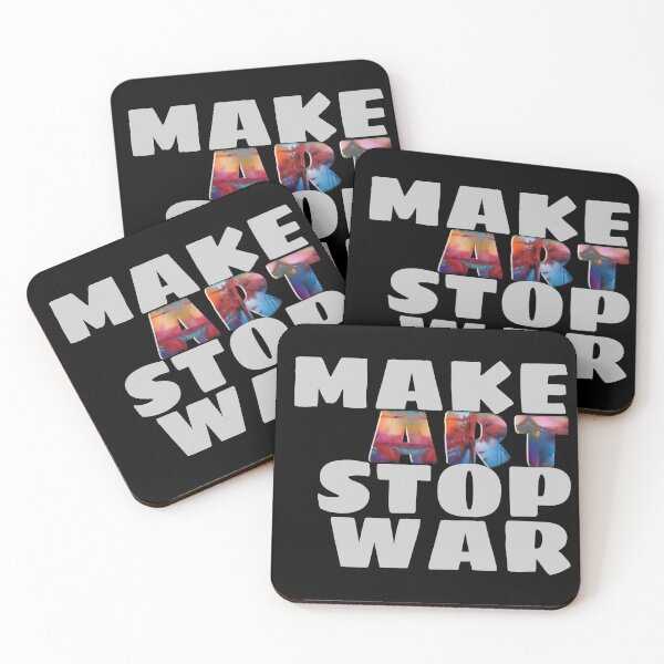 Item preview, Make Art Stop War designed and sold by VanderWyst RE-Design.