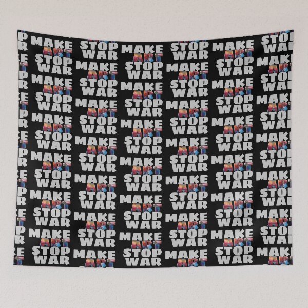 Item preview, Make Art Stop War designed and sold by VanderWyst RE-Design.