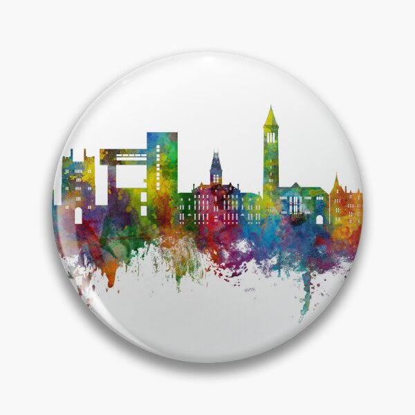 Item preview, Ithaca New York Skyline designed and sold by ArtPrints.