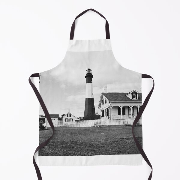 Item preview, Tybee Island Lighthouse Tybee Island Georgia Black And White designed and sold by LisaWootenPhoto.