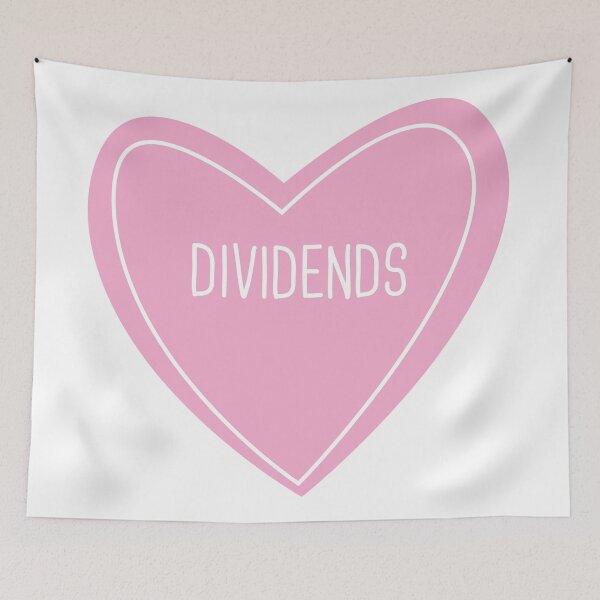 Item preview, Dividends Heart designed and sold by teesaurus.