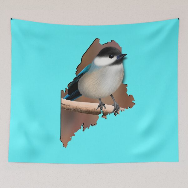 Item preview, Black-Capped Chickadee - Maine designed and sold by DesertG.
