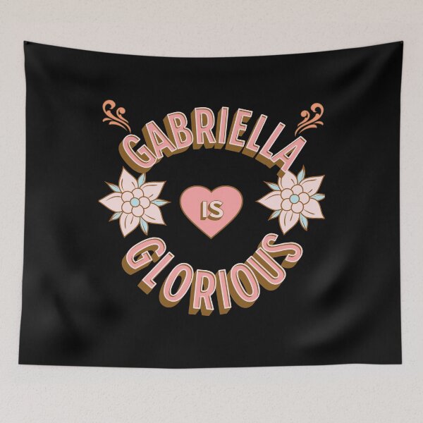 Item preview, Gabriella is Glorious - First Names - Birthday Gifts - Alliteration Fans designed and sold by epicthoughts.