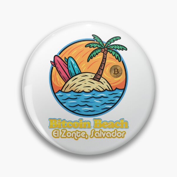 Item preview, Bitcoin Beach, El Zonte, El Salvador Coconut Tree - White designed and sold by johnta17.