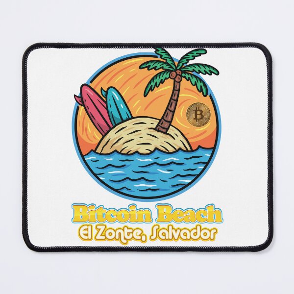 Item preview, Bitcoin Beach, El Zonte, El Salvador Coconut Tree - White designed and sold by johnta17.