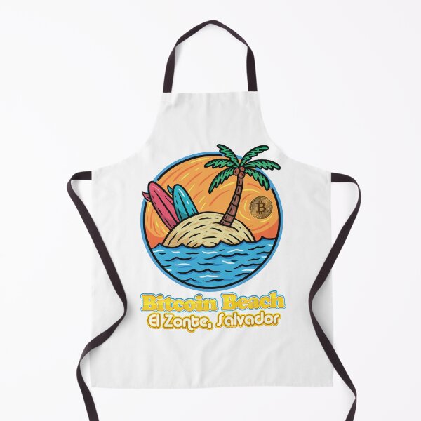 Item preview, Bitcoin Beach, El Zonte, El Salvador Coconut Tree - White designed and sold by johnta17.