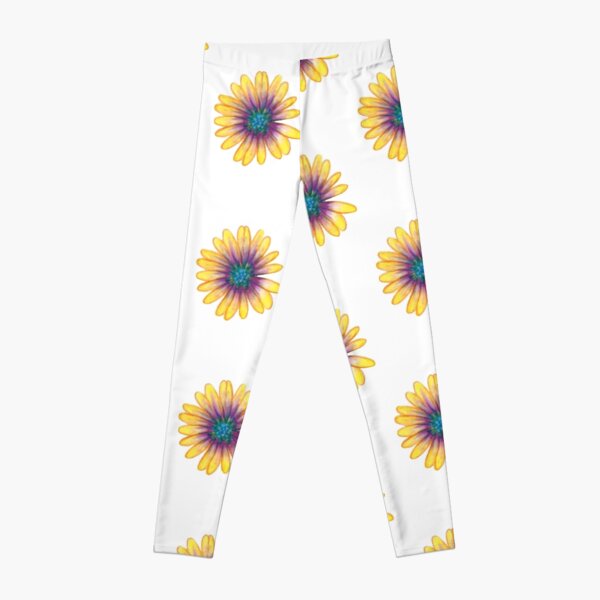 Yellow Flower Leggings